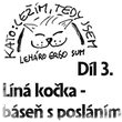 3) Líná kočka - báseň s posláním