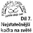 7) Nejstatečnější kočka na světě